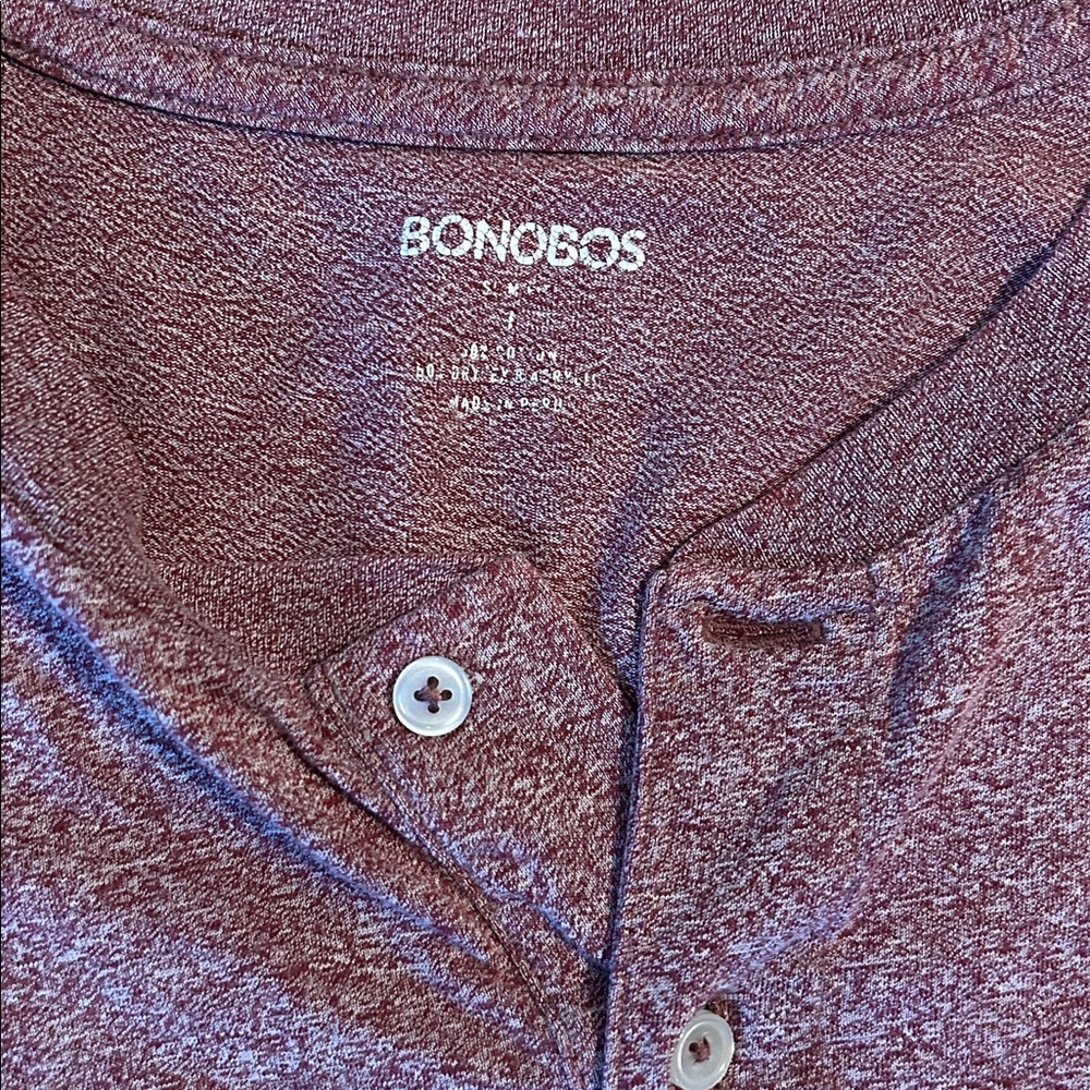Two men’s Bonobos athletic long sleeve - Picture 2 of 8